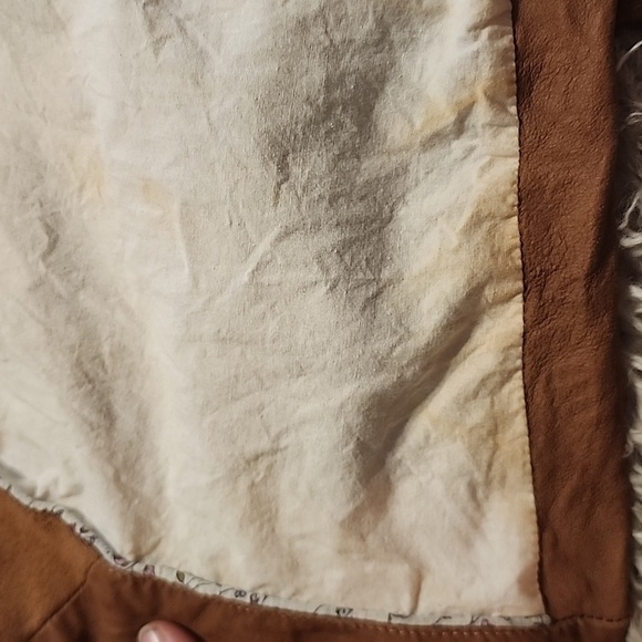 Bod & Christensen leather moto jacket brown size large - Picture 13 of 16